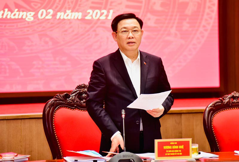 Bí thư Thành ủy Vương Đình Huệ: Sớm hoàn thiện để ban hành đồ án quy hoạch phân khu nội đô - Ảnh 1