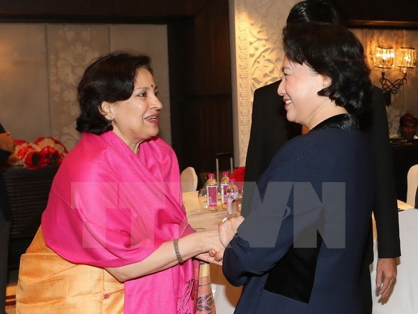 Chủ tịch Quốc hội gặp thành viên Quỹ Ấn Độ và Công ty Dầu khí Ấn Độ - Ảnh 1
