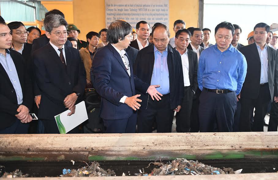 Thủ tướng thị sát công nghệ điện rác đầu tiên tại Việt Nam - Ảnh 8