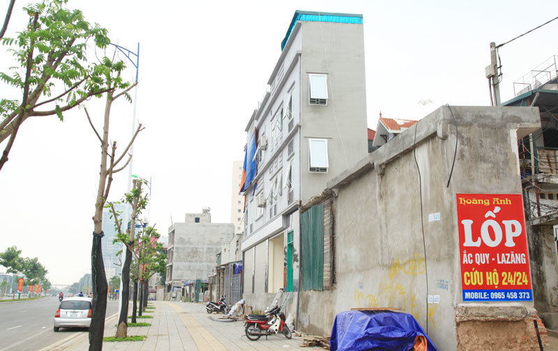 Các tuyến phố mới Hà Nội: Thiếu quy hoạch sau giải phóng mặt bằng - Ảnh 1
