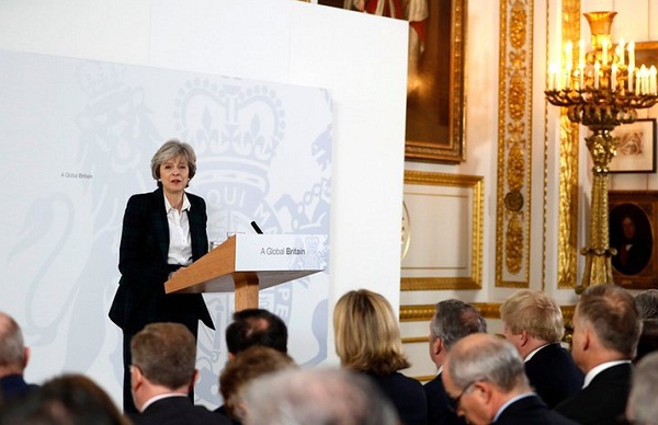 Thủ tướng Anh công bố 12 ưu tiên trong đàm phán Brexit - Ảnh 1