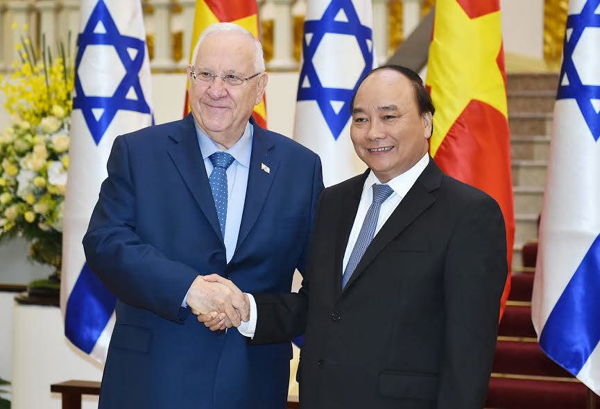 Thủ tướng Nguyễn Xuân Phúc hội kiến với Tổng thống Israel Reuven R.Rivlin - Ảnh 2
