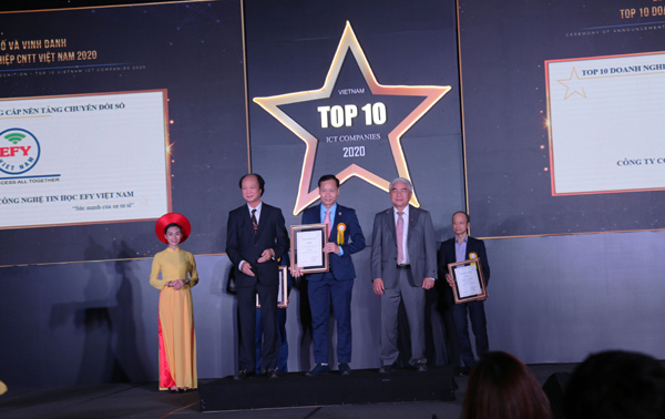 EFY Việt Nam lọt Top 10 doanh nghiệp công nghệ thông tin 2020 - Ảnh 3