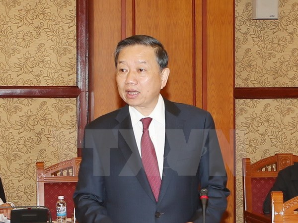 Bộ trưởng Tô Lâm gặp Bộ trưởng An ninh Quốc gia Trung Quốc - Ảnh 1