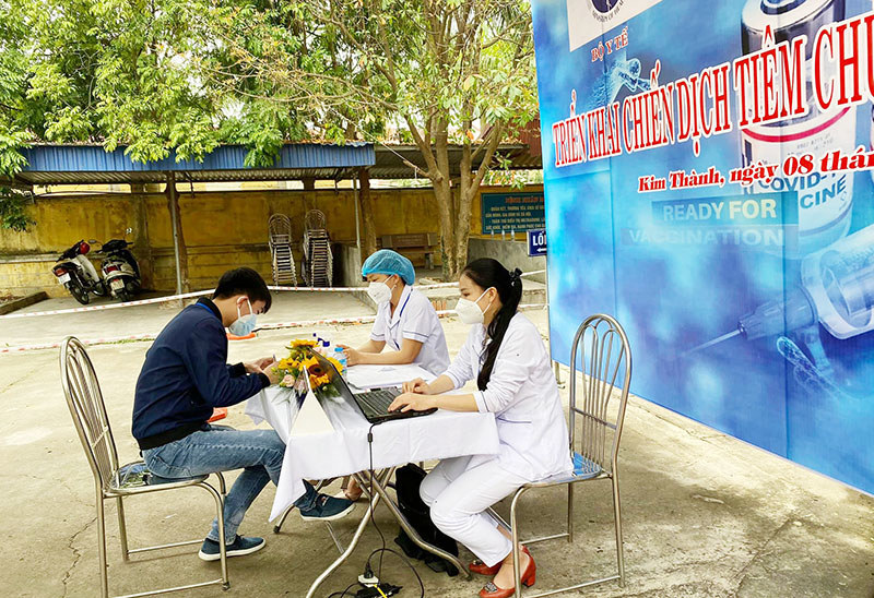 Hà Nội, Hải Dương, TP Hồ Chí Minh đã triển khai tiêm vaccine Covid-19 - Ảnh 5