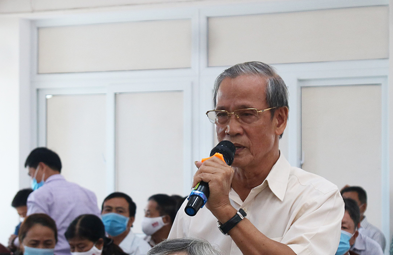 Tân Chủ tịch UBND TP Đà Nẵng Lê Trung Chinh có buổi tiếp xúc cử tri đầu tiên - Ảnh 2