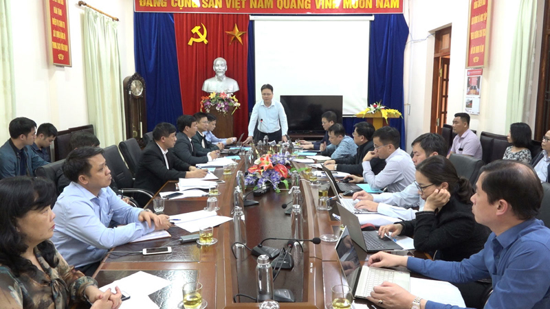 Phó Tổng giám đốc Tập đoàn TKV Nguyễn Tiến Mạnh làm việc với Công ty CP Kim loại màu Thái Nguyên - Ảnh 2