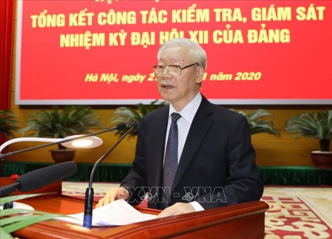 Tổng Bí thư, Chủ tịch nước Nguyễn Phú Trọng: Cán bộ kiểm tra phải là những chiến sĩ kiên cường, bản lĩnh - Ảnh 1
