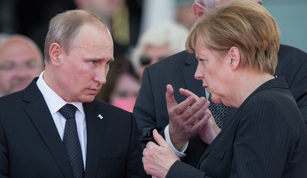 Tổng thống Nga và Thủ tướng Đức điện đàm về lệnh ngừng bắn ở Ukraine - Ảnh 1