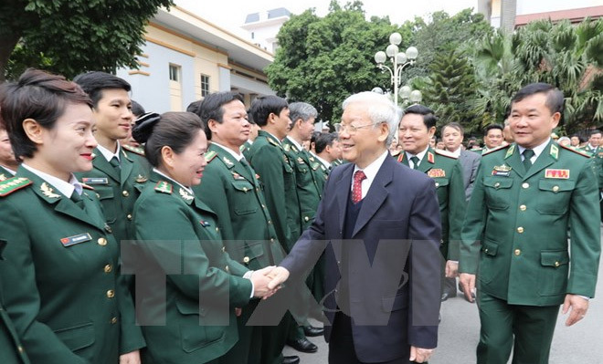 Tổng Bí thư yêu cầu duy trì nghiêm các chế độ sẵn sàng chiến đấu - Ảnh 1