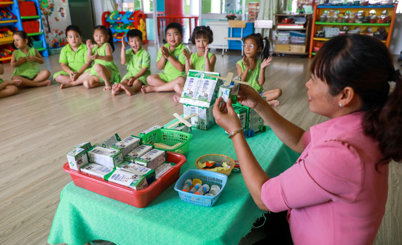 Sữa học đường được TP Hồ Chí Minh mở rộng triển khai trên toàn thành phố - Ảnh 5