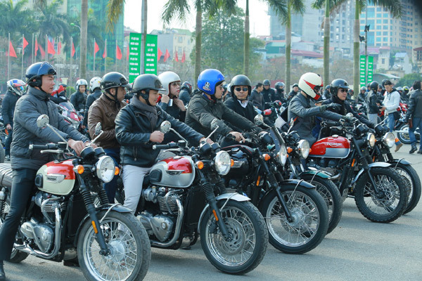 160 biker diễu hành moto tưởng nhớ Trần Lập - Ảnh 1