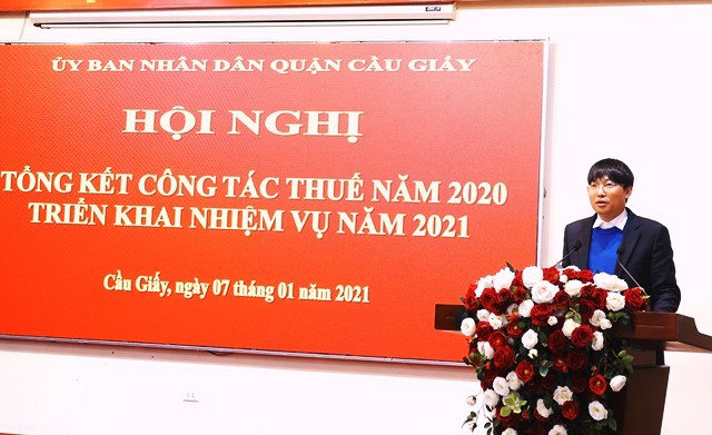 Cầu Giấy hoàn thành vượt mức nhiệm vụ thu ngân sách Nhà nước - Ảnh 2