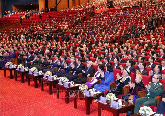 Lãnh đạo Đảng, Nhà nước dự Lễ kỷ niệm 90 năm Ngày thành lập Đoàn TNCS Hồ Chí Minh - Ảnh 6