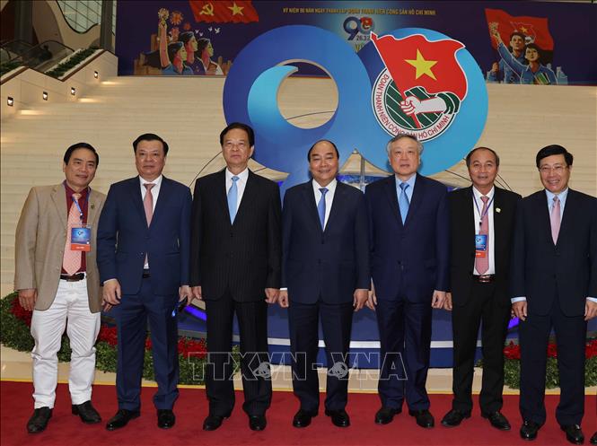 Lãnh đạo Đảng, Nhà nước dự Lễ kỷ niệm 90 năm Ngày thành lập Đoàn TNCS Hồ Chí Minh - Ảnh 18