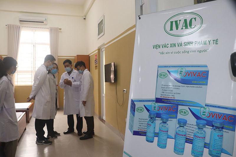 Hình ảnh 6 tình nguyện viên tiêm thử nghiệm vaccine Covivac phòng Covid-19 của Việt Nam - Ảnh 4