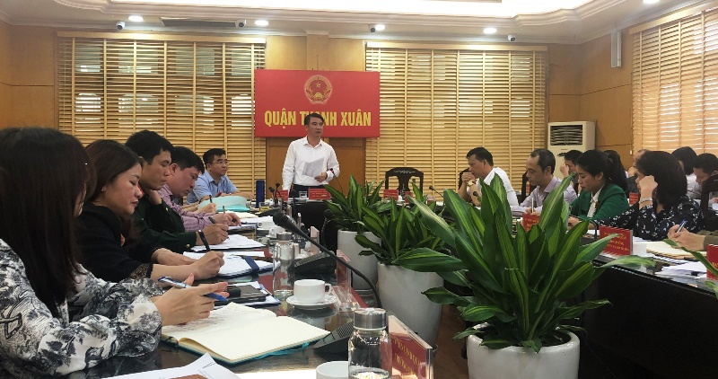Quận Thanh Xuân: Quyết tâm hoàn thành thắng lợi mục tiêu, nhiệm vụ phát triển kinh tế - xã hội - Ảnh 1