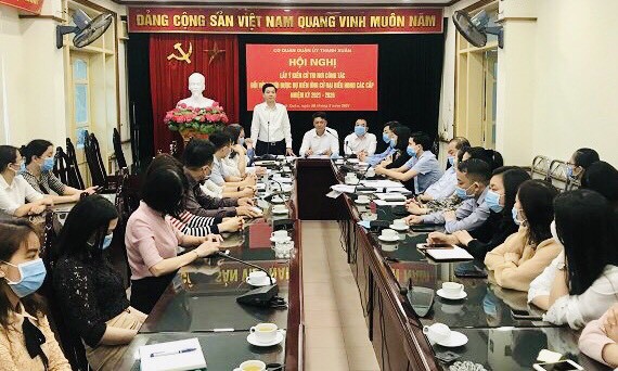 Quận Thanh Xuân: Giới thiệu người ứng cử đại biểu HĐND TP và đại biểu HĐND quận - Ảnh 1