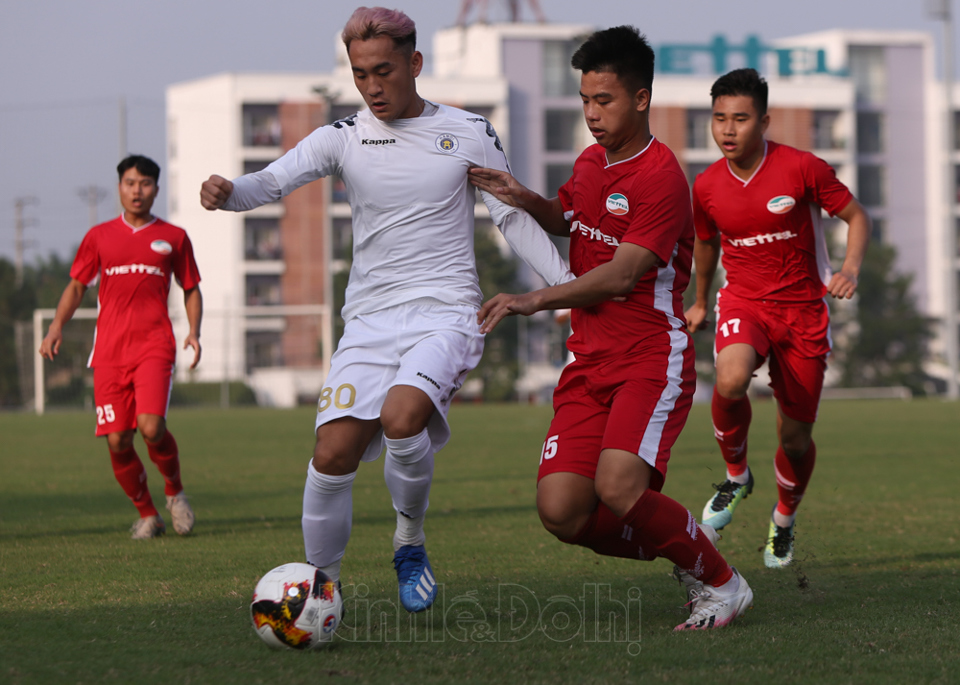 [Ảnh] Đội hình "U22 Việt Nam thu nhỏ" của U21 Hà Nội không thể gây bất ngờ trước U21 Viettel - Ảnh 7