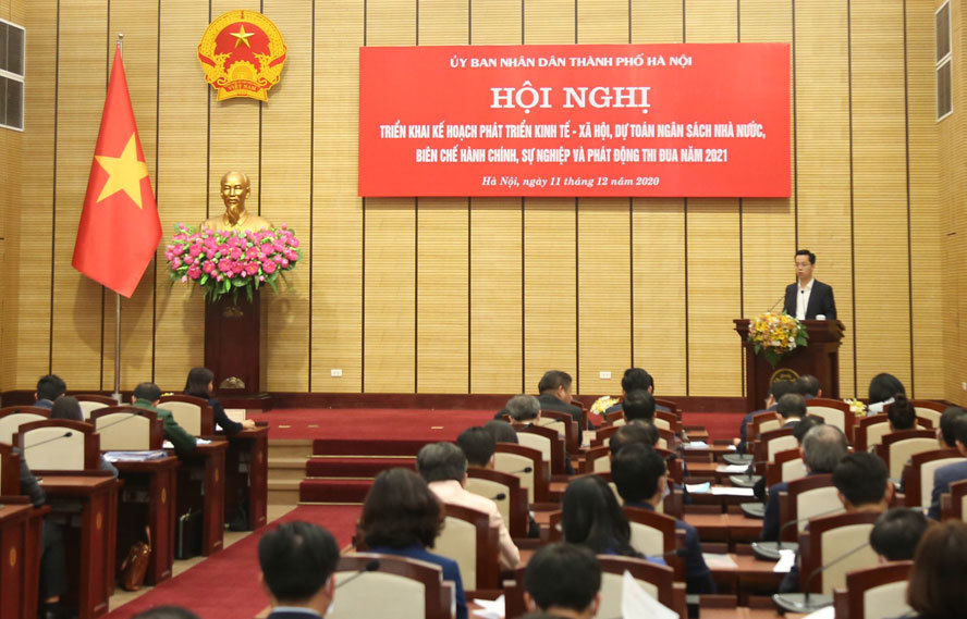 Hà Nội: Triển khai kế hoạch phát triển kinh tế xã hội và phát động thi đua 2021 - Ảnh 2