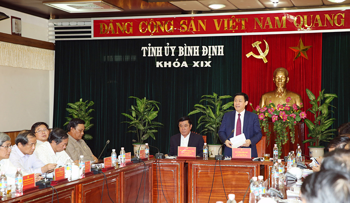Phó Thủ tướng Vương Đình Huệ: "Qua kiểm điểm, Đảng bộ Bình Định sẽ vững mạnh hơn" - Ảnh 1