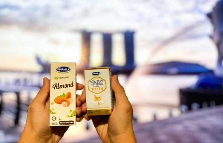 Vinamilk xuất khẩu sữa tươi chứa tổ yến đi Singapore, tiếp tục phát triển thị trường với phân khúc cao cấp - Ảnh 1