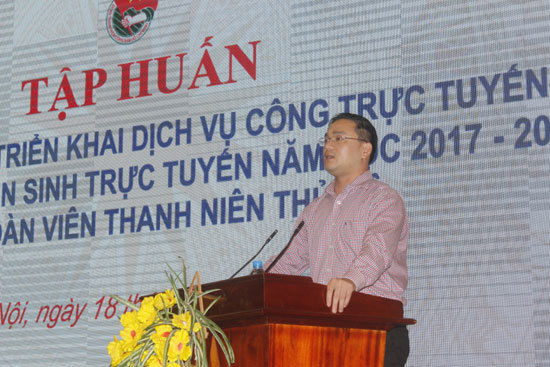 Tập huấn triển khai Dịch vụ công trực tuyến mức độ 3 cho thanh niên - Ảnh 1