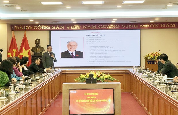 TTXVN ra mắt trang thông tin đặc biệt về Đại hội Đảng lần thứ XIII - Ảnh 5