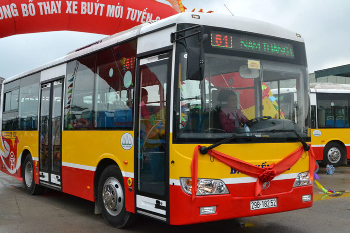 Hà Nội lần đầu có xe buýt đạt tiêu chuẩn EURO 4 - Ảnh 3