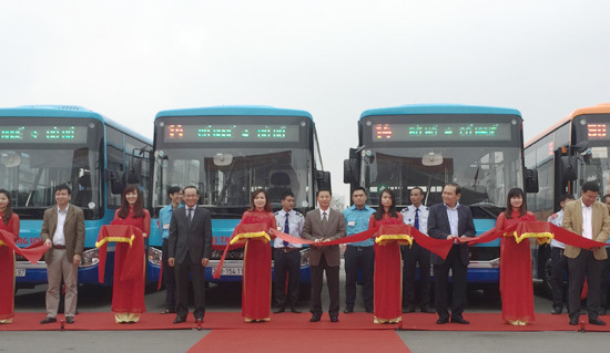 Hà Nội có thêm hai tuyến xe buýt chất lượng cao - Ảnh 1