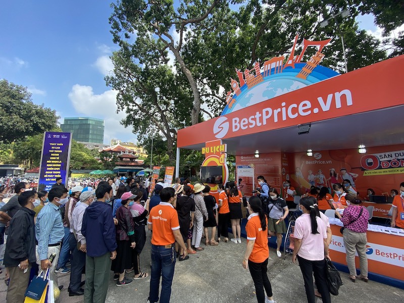 [Ảnh] Hội chợ Du lịch Quốc tế Việt Nam 2020 khai mạc tại Hà Nội - Ảnh 7