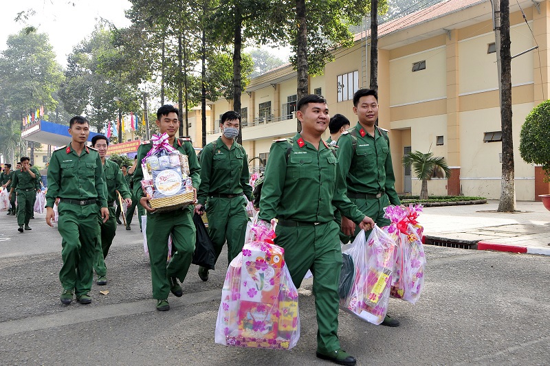 TP Hồ Chí Minh: 698 quân nhân xuất ngũ trước Tết Nguyên đán 2021 - Ảnh 3