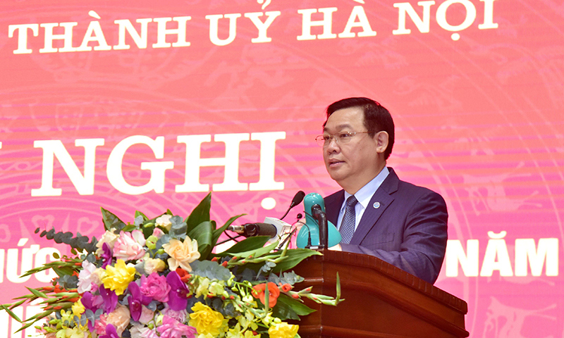 Bí thư Thành ủy Vương Đình Huệ: Kiên quyết thực hiện nghiêm các nguyên tắc trong xây dựng Đảng - Ảnh 1