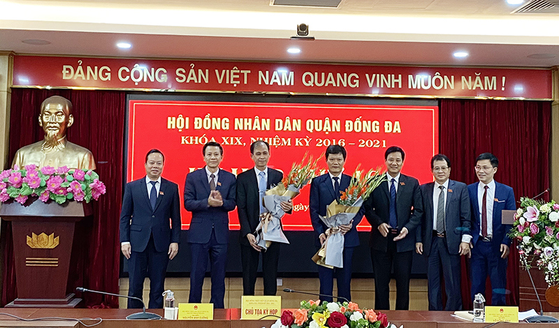 Ông Hà Anh Tuấn được bầu giữ chức Phó Chủ tịch UBND quận Đống Đa - Ảnh 1
