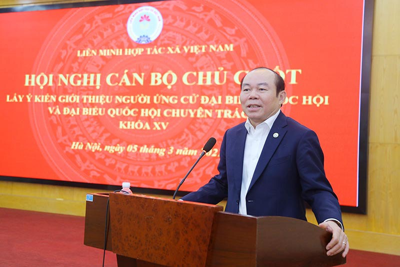Liên minh Hợp tác xã Việt Nam giới thiệu người ứng cử đại biểu Quốc hội khóa XV - Ảnh 1