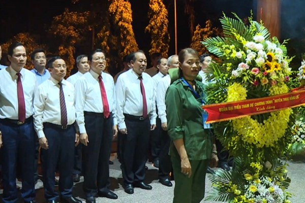 Hà Tĩnh: Xúc động lễ kỷ niệm 73 năm ngày Thương binh - Liệt sĩ, 52 năm chiến thắng Đồng Lộc - Ảnh 4