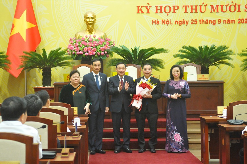 Đồng chí Chu Ngọc Anh trúng cử chức danh Chủ tịch UBND TP Hà Nội - Ảnh 3