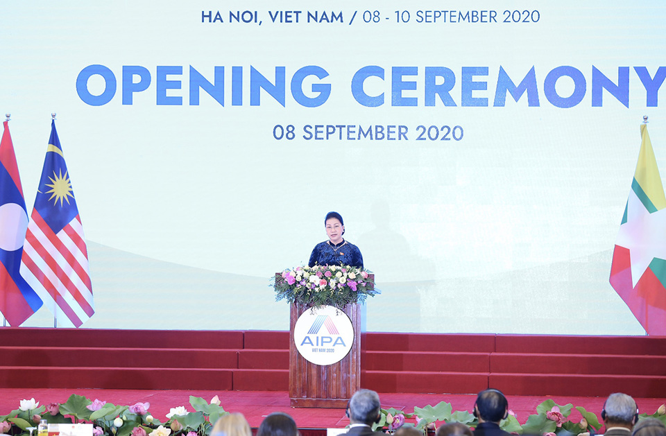 Chủ tịch Quốc hội Nguyễn Thị Kim Ngân: "Cùng nhau hành động bảo vệ lợi ích chung của Cộng đồng ASEAN" - Ảnh 1