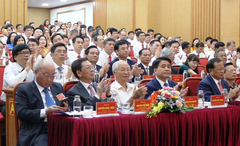 Đại hội đại biểu Đảng bộ quận Thanh Xuân lần thứ VI: Xây dựng quận phát triển toàn diện, bền vững, từng bước hiện đại - Ảnh 1