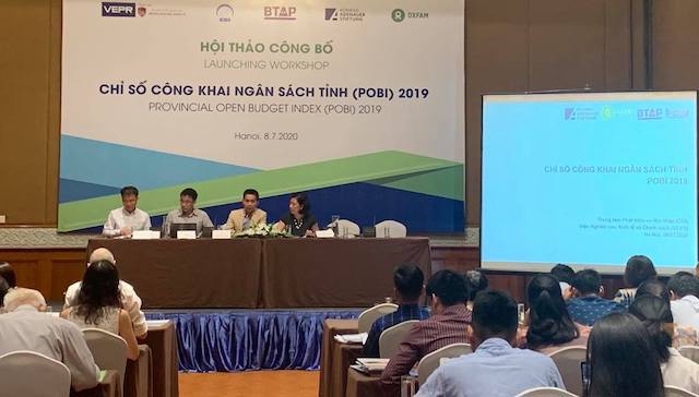 Công bố chỉ số công khai ngân sách tỉnh POBI 2019: Hà Nội tăng 29,87 điểm - Ảnh 1