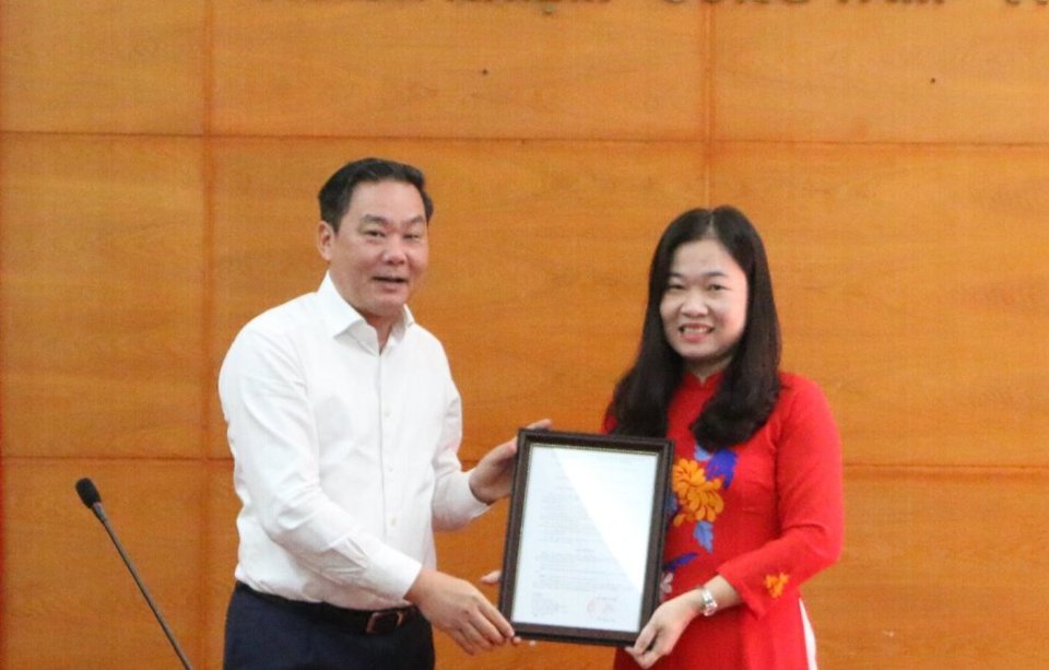 Bà Phạm Thị Thanh Hương được bổ nhiệm Phó Giám đốc Sở Tư pháp Hà Nội - Ảnh 1