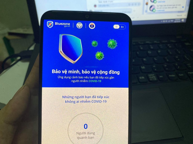 Tỷ lệ người dân ở Quảng Ngãi cài đặt Bluezone chưa tới 7% - Ảnh 1