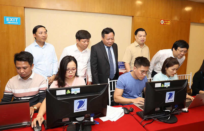 Trung tâm báo chí Đại hội lần thứ XVII Đảng bộ TP Hà Nội: Tòa soạn thứ 2 của nhà báo - Ảnh 3