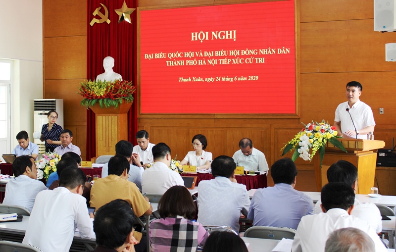 Cử tri quận Thanh Xuân kiến nghị bổ sung thêm tổ phó tổ dân phố - Ảnh 3