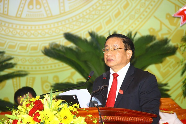 Khai mạc Đại hội đại biểu Đảng bộ tỉnh Hà Tĩnh lần thứ XIX, nhiệm kỳ 2020 - 2025 - Ảnh 2