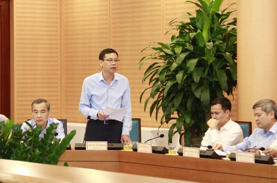 Bí thư Thành uỷ Hà Nội Vương Đình Huệ: Đưa Hà Nội trở thành trung tâm khoa học công nghệ đầu tàu của cả nước - Ảnh 4