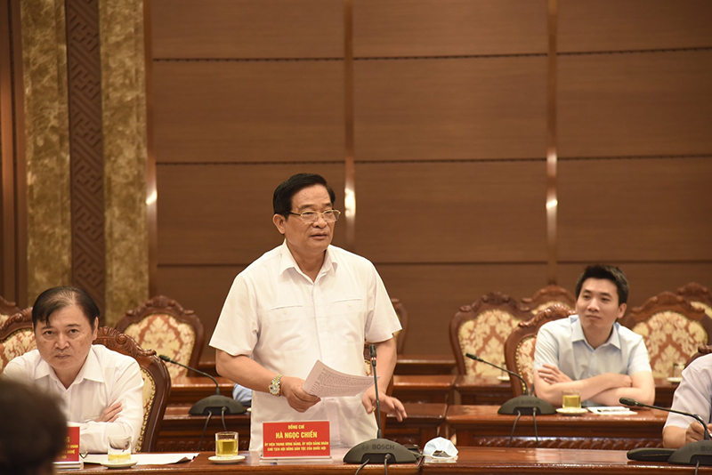 Hà Nội lấy ý kiến Đảng đoàn Quốc hội vào Dự thảo Văn kiện Đại hội lần thứ XVII Đảng bộ thành phố - Ảnh 4