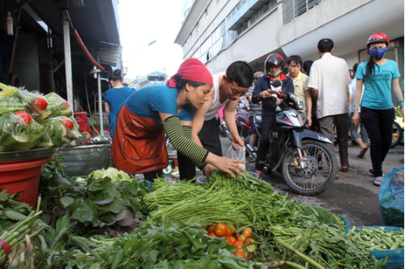 Rau xanh, hải sản nóng theo thời tiết - Ảnh 1