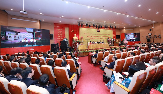 Đảng bộ Vietcombank đạt thành tích xuất sắc nhiệm kỳ 2015 - 2020 - Ảnh 1
