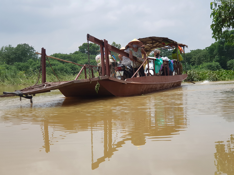 Hà Nội: Nước sông Hồng dâng cao, người dân gặp khó - Ảnh 10